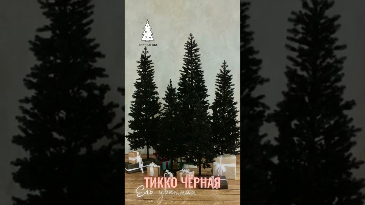 ТИККО, ель литая черная (2,2 м)1