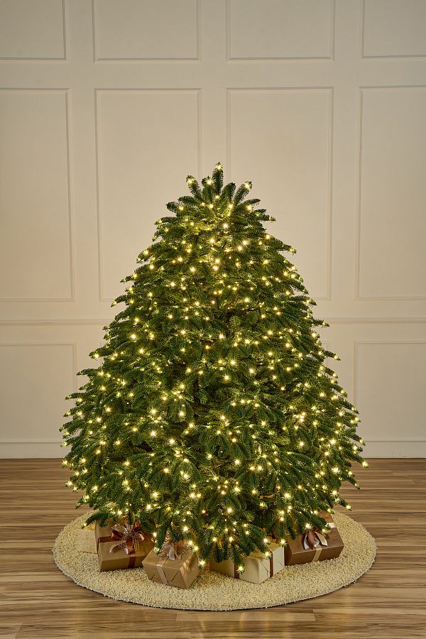 ДАТСКАЯ с лампочками, ель литая искусственная (1,75 м)2