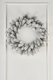 ИМПЕРАТРИЦА, венок рождественский заснеженный (0,65 м)