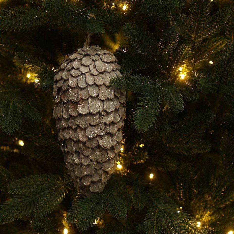 Шишка большая натуральная 23 см 62512