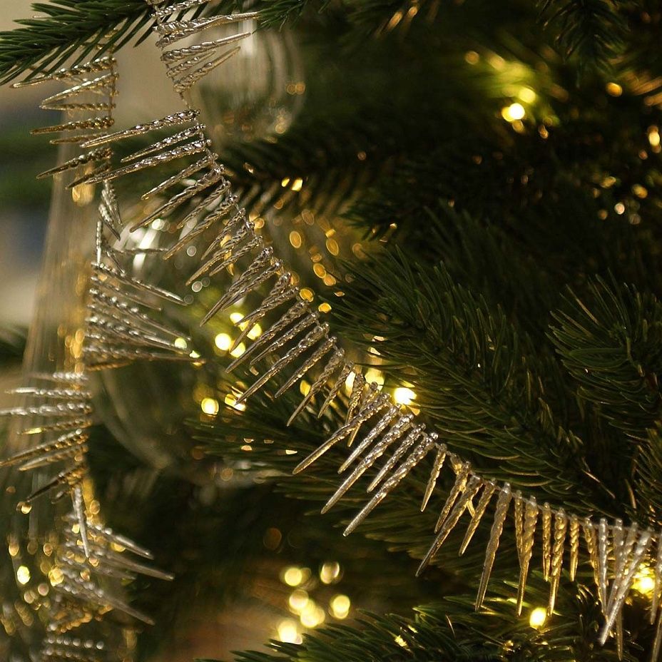 Бусы на елку Сосульки 44242