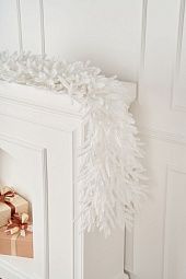 АЛЕКСАНДРИЙСКАЯ, гирлянда рождественская белая