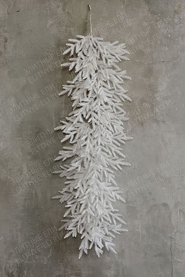 АЛЕКСАНДРИЙСКАЯ, гирлянда рождественская белая (1,5 * 0,35 м)