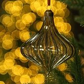 Капля большая графит Prima 12 см 1820