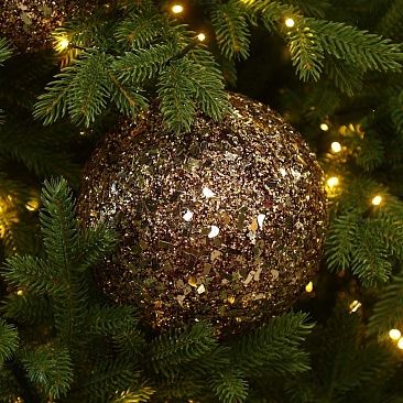 Шар Confetti коричневый 20 см1