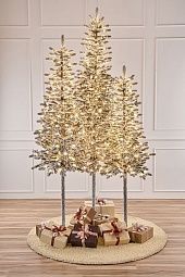 КОРОЛЕВА ТЯНЬ ШАНЯ, ель заснеженная с лампочками (2,1 м)