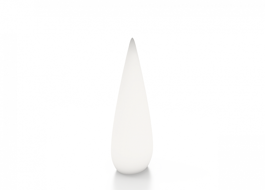 Изделие декоративное пластиковое "Drop 110" (39x30x110см) ,подсветка LED Е27,IP68