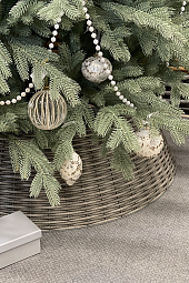 Корзина юбка под елку ХАСКИ, разборная (XL/75см 2,1-2,5м)