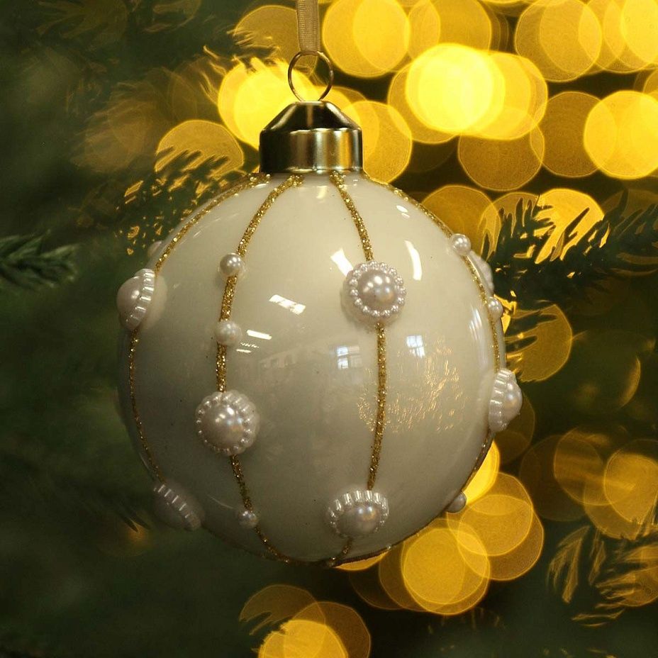 Шар Жемчужный 8 см 53692
