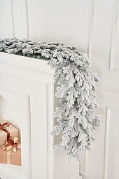 ВИЗАНТИЙСКАЯ, гирлянда рождественская заснеженная