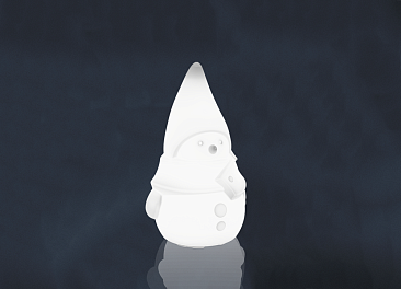 Снеговик Mr Little 45x40x60 см, подсветка LED Е27, IP68, пластик1