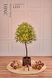 ЭМИ с лампочками с деревянной кадушкой (1,7 м)