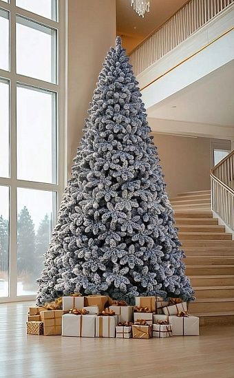 АМУРСКАЯ, ель высотная заснеженная (5,0 м)1