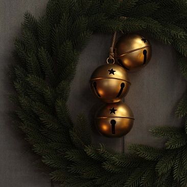 Связка золотистых бубенчиков Ø 11 см 30221