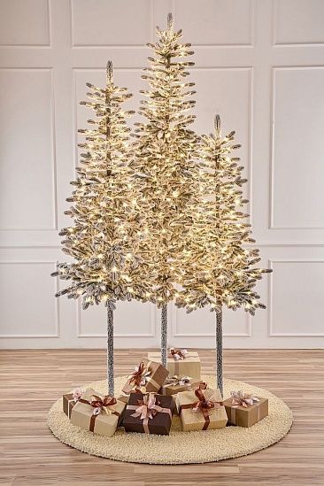 КОРОЛЕВА ТЯНЬ ШАНЯ, ель заснеженная с лампочками (1,8 м)1