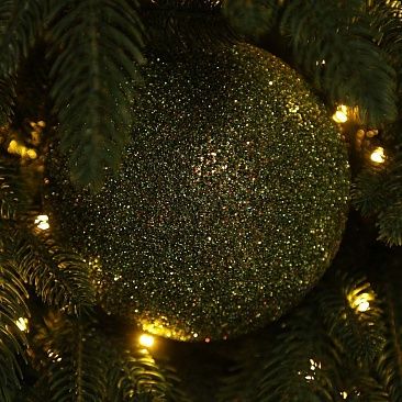 Шар Sparkle зеленый 15 см1