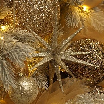 Звезда Star 28 см, шампань 01311