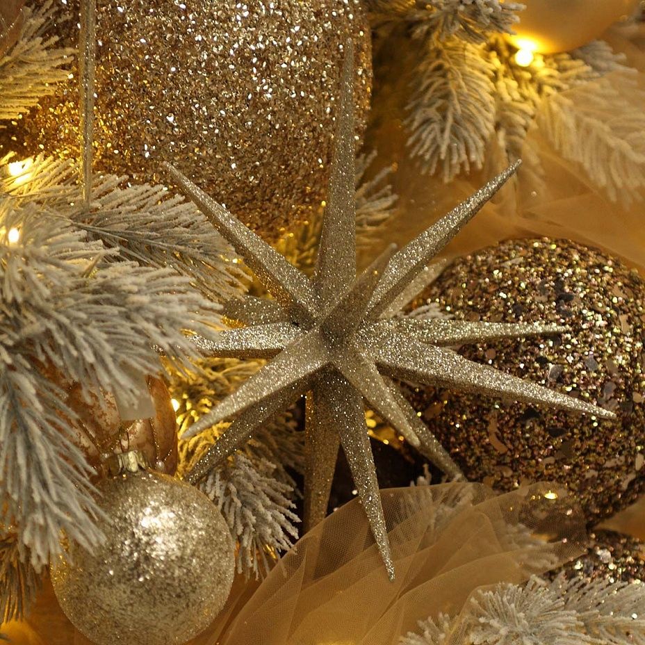 Звезда Star 28 см, шампань 01312