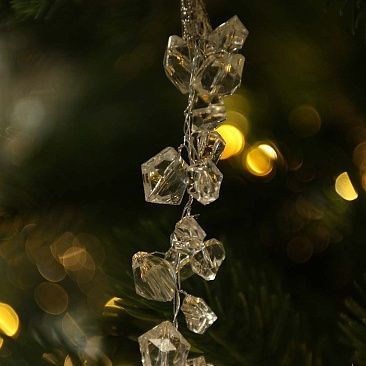 Подвеска с кристалликами 14 см 41631