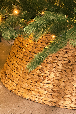 Корзина юбка под елку ГИАЦИНТ, разборная (XL/75см 2,1-2,5м)1