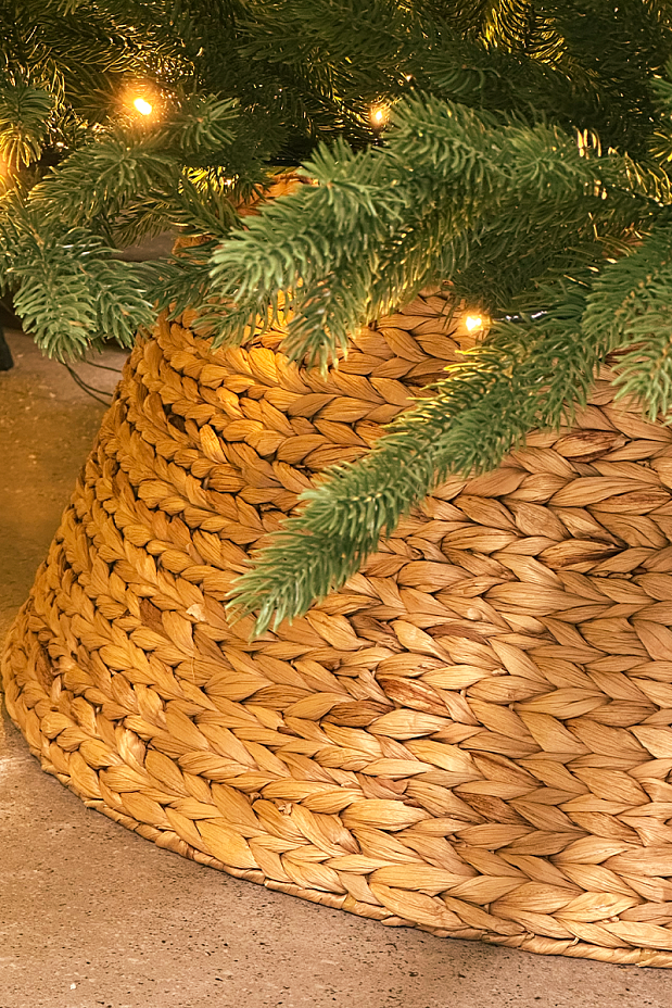 Корзина юбка под елку ГИАЦИНТ, разборная (XL/75см 2,1-2,5м)2