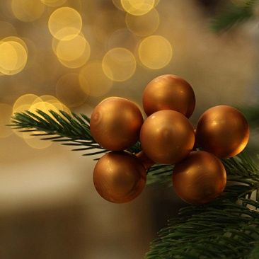 Пучок коричневый 3 см 6 шт, стекло 81031