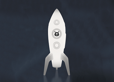 Светильник Rocket ,подсветка LED, E27,IP44