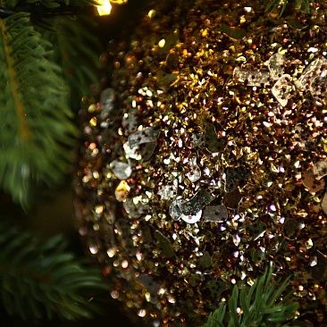Шар Confetti коричневый 15 см1