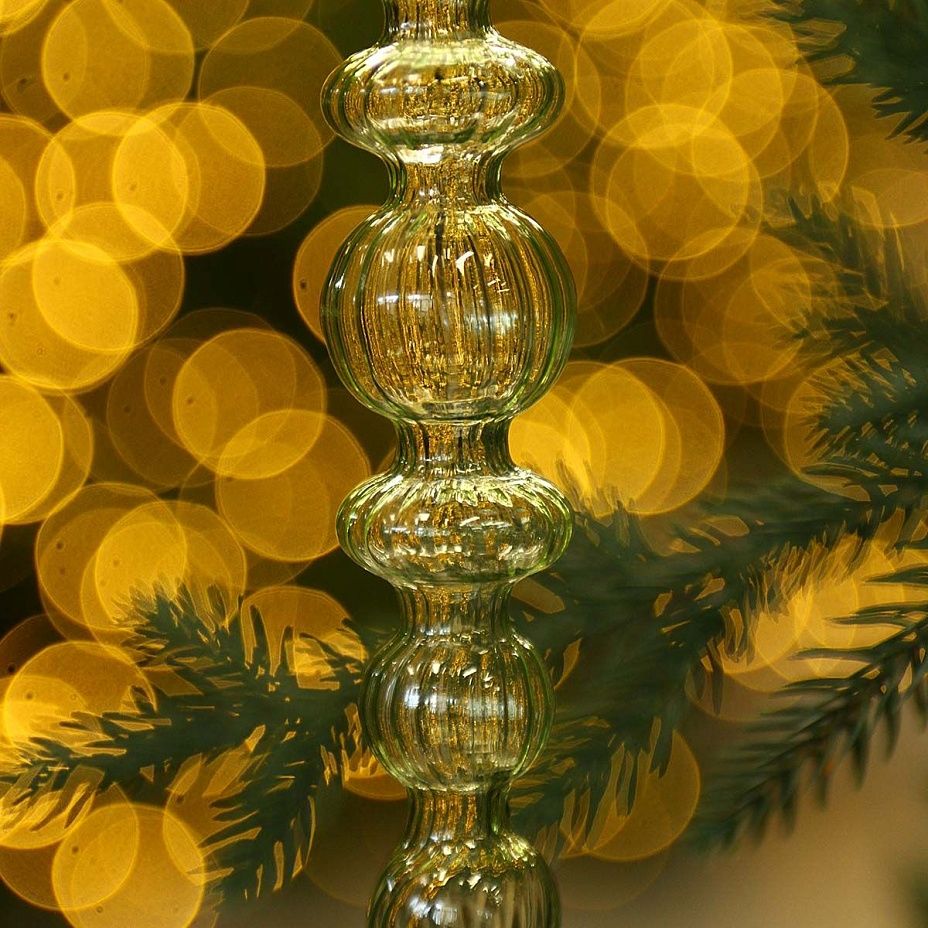 Сосулька Купеческая 30 см 1512 зеленая2