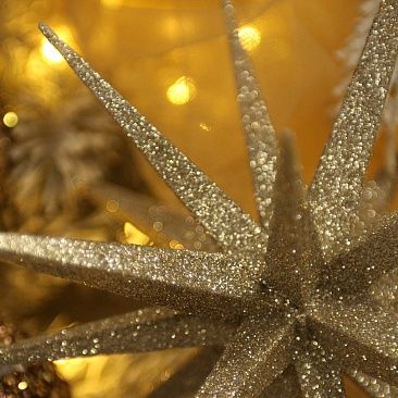 Звезда Star 28 см, шампань 01311