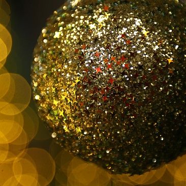 Шар Sparkle оливковый 10 см1