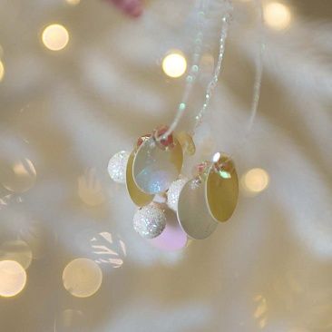 Цветок закрытый розовый 26 см 35981