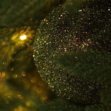 Шар Sparkle зеленый 15 см1