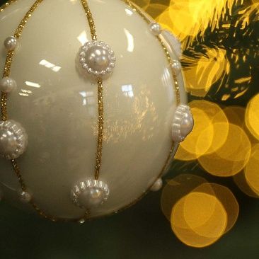 Шар Жемчужный 8 см 53691