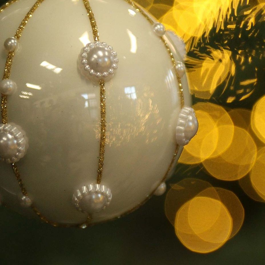 Шар Жемчужный 8 см 53692