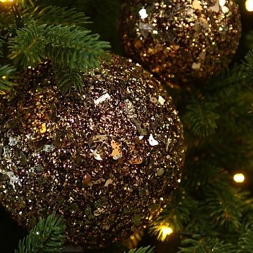 Шар Confetti коричневый 15 см1
