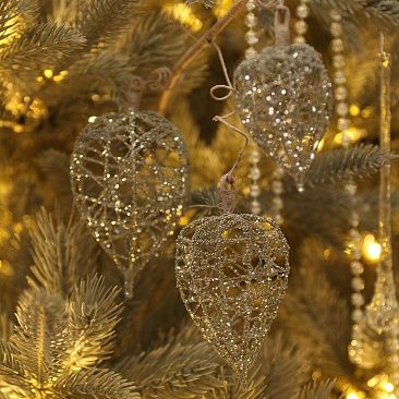 Физалис серебрянные бусины 58 см1