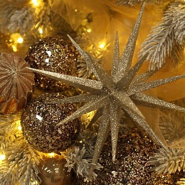 Звезда Star 28 см, шампань 01311