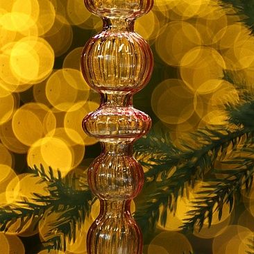 Сосулька Купеческая 30 см 1513 розовая1