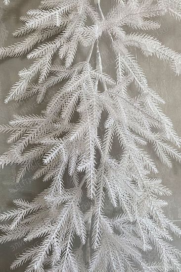 ЛЕСНАЯ СИМФОНИЯ, гирлянда рождественская белая (1,5 * 0,35 м)