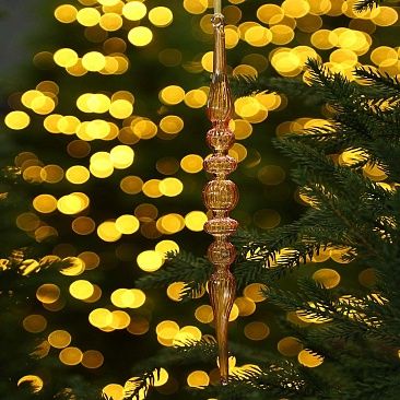 Сосулька Купеческая 30 см 1513 розовая1