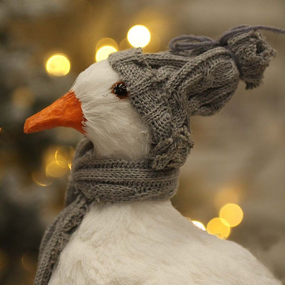 Гусь в шарфе 34 см2