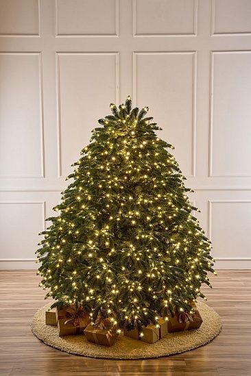 ДАТСКАЯ с лампочками, ель литая искусственная (1,75 м)1