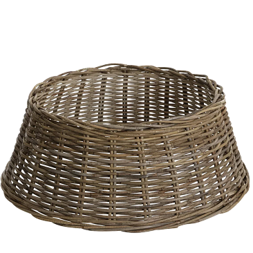 ПЛЕТЕНАЯ КОРЗИНА из ивы (28х80см серый)