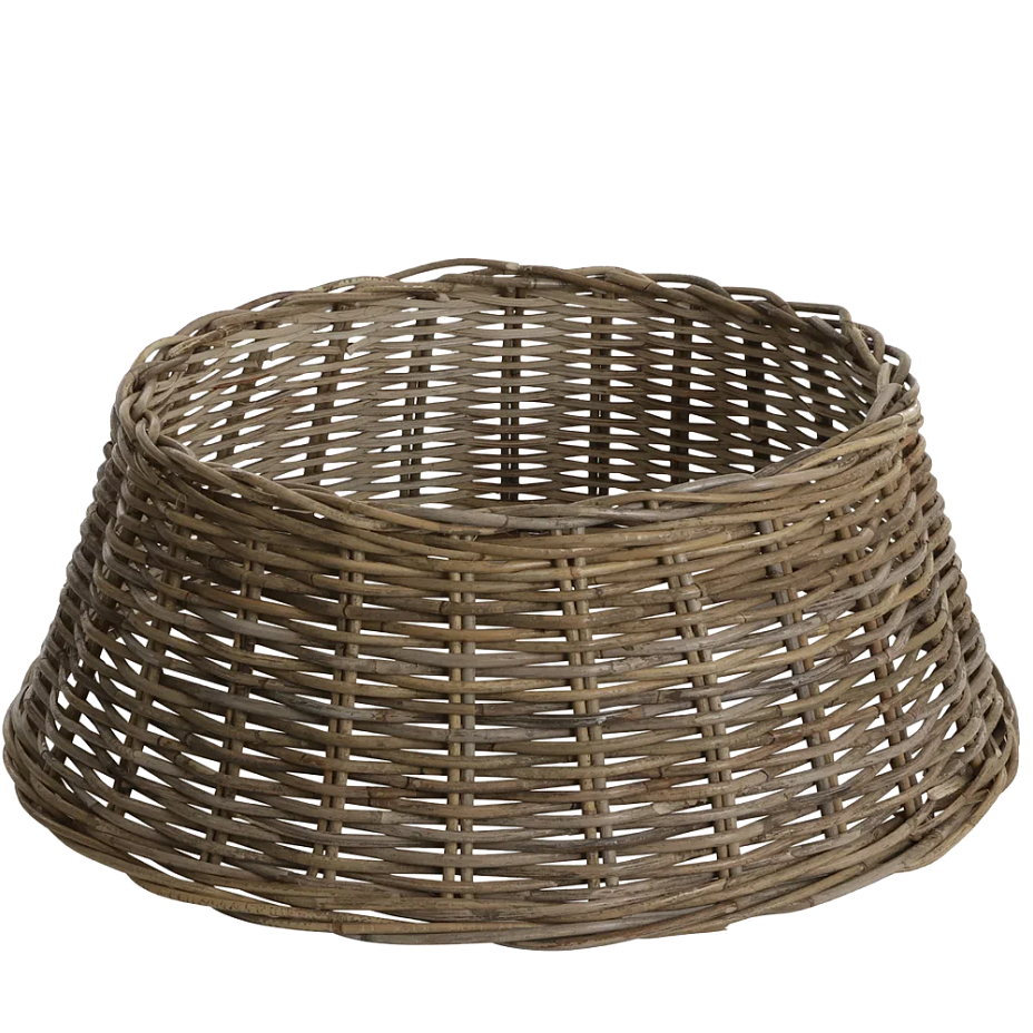 ПЛЕТЕНАЯ КОРЗИНА из ивы (28х80см серый)