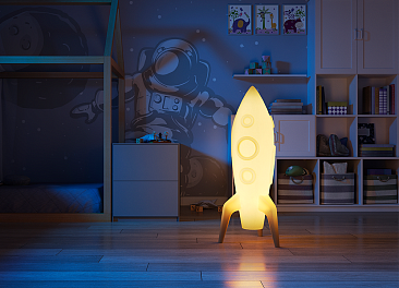 Светильник Rocket ,подсветка LED, E27,IP44