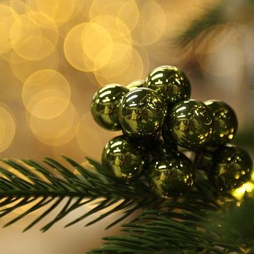 Пучок шариков 2 см 10 шт - зеленый 38651