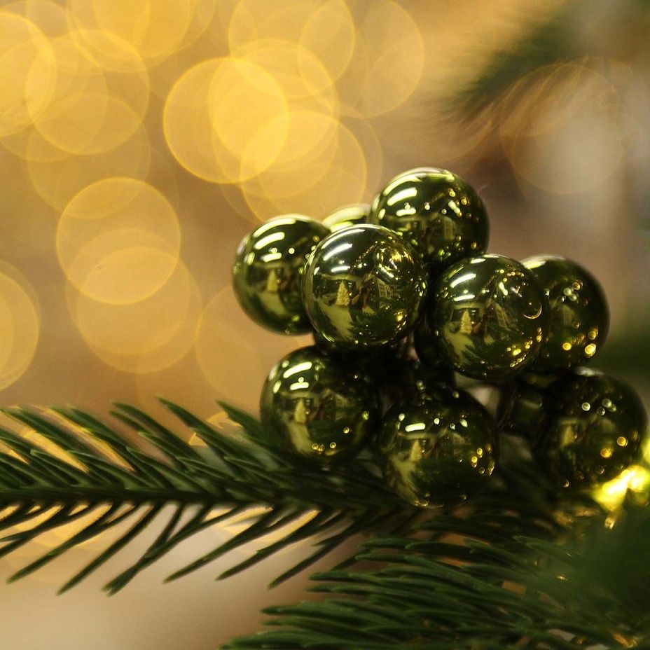 Пучок шариков 2 см 10 шт - зеленый 38652