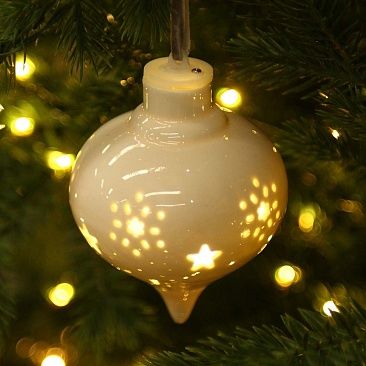 Светящаяся луковка Звезды 11 см, керамика1