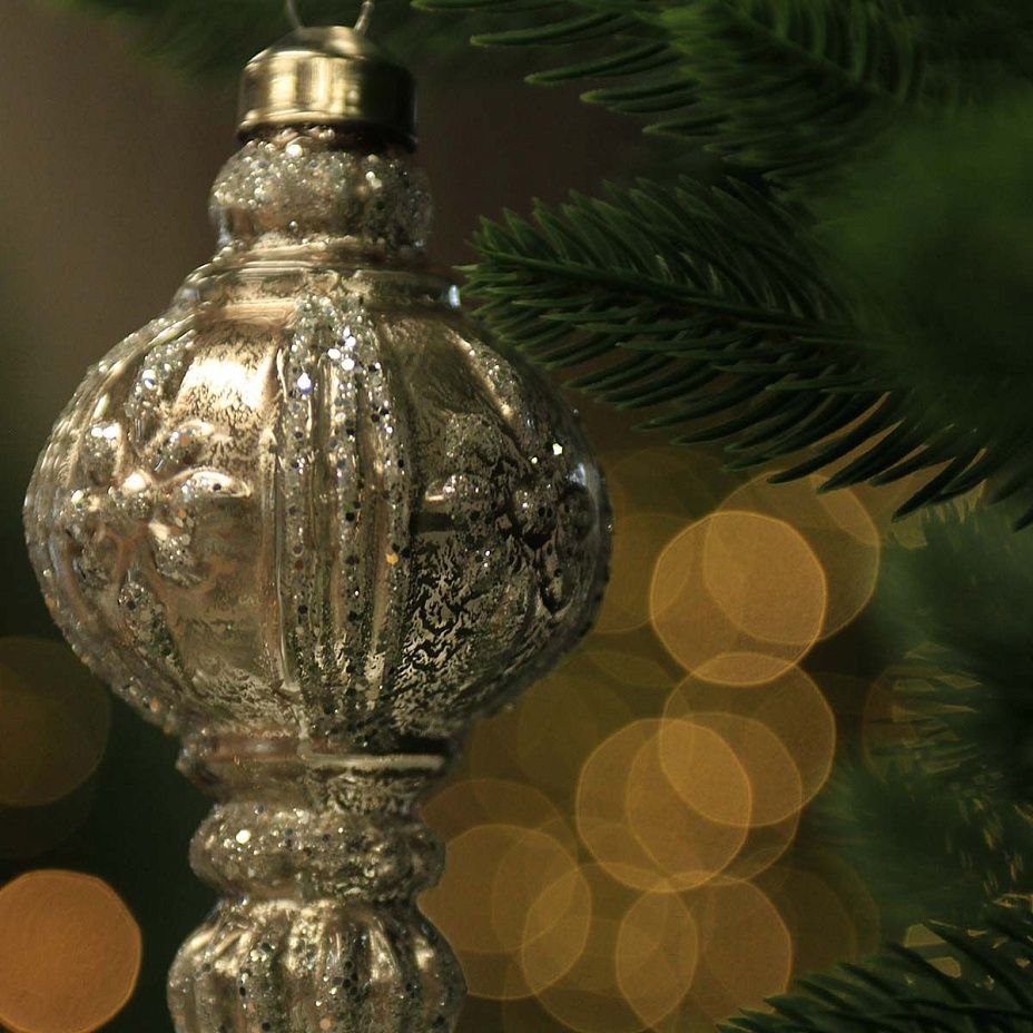 Люстра винтажная зеркальная 13 см 13112